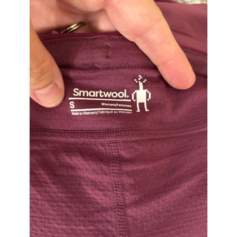 Smartwool Womens Merino Sport Lined Skirt Skort Size Small Purple - Picture 9 of 13